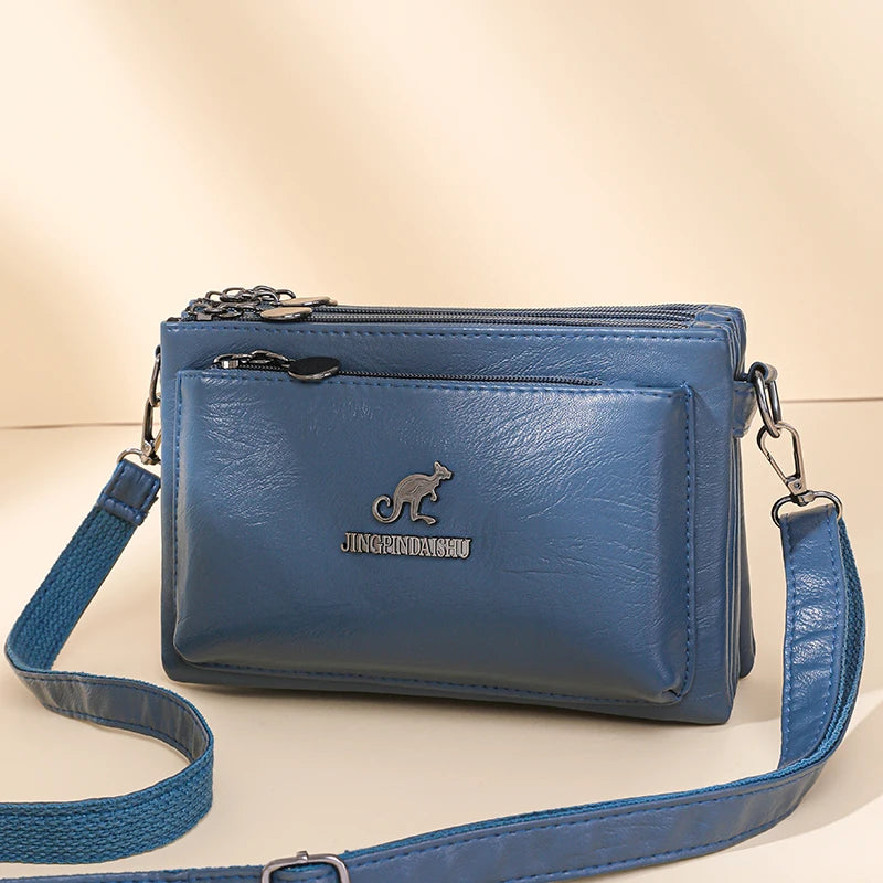Women Bag Causal Shoulder Messenger Bag Multi Layer Female Crossbody New Trend Fashion Multi Pocket Packs Bolso Mujer Purse