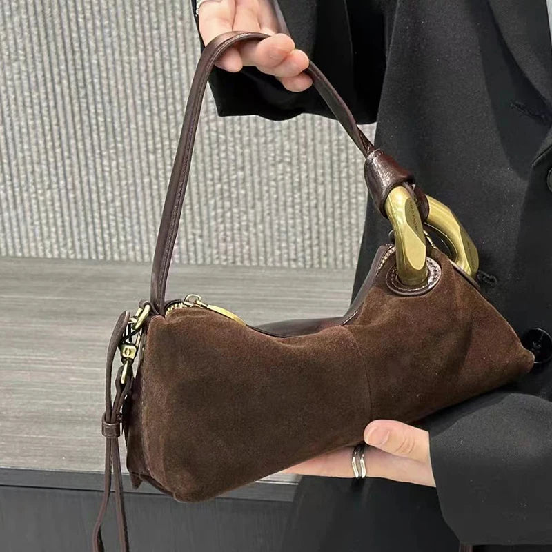 Fashion Shoulder Bag for Women Faux Suede Leather Female Handbags small ladies messenger Crossbody Bags Sac A Main bolsos