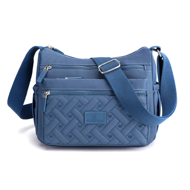 2026 New Women Shoulder bag High Quality Thread Female Messenger Bag Ladies Nylon CrossBody Bag Girls Tote Handbag Bolsos Mujer