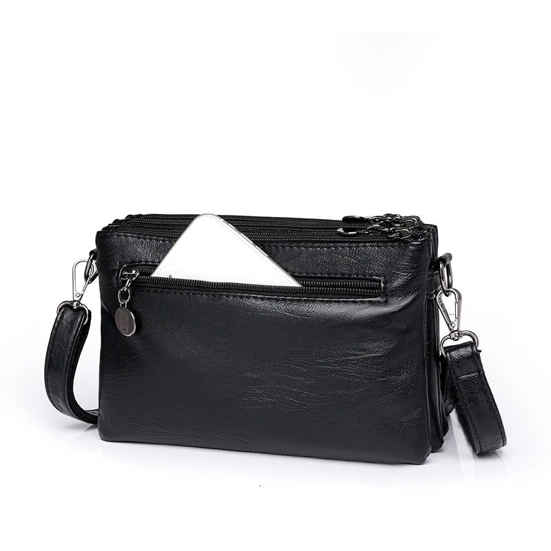 Women Bag Causal Shoulder Messenger Bag Multi Layer Female Crossbody New Trend Fashion Multi Pocket Packs Bolso Mujer Purse