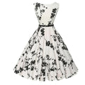 Vestido Vintage Estilo Audrey Sin Mangas