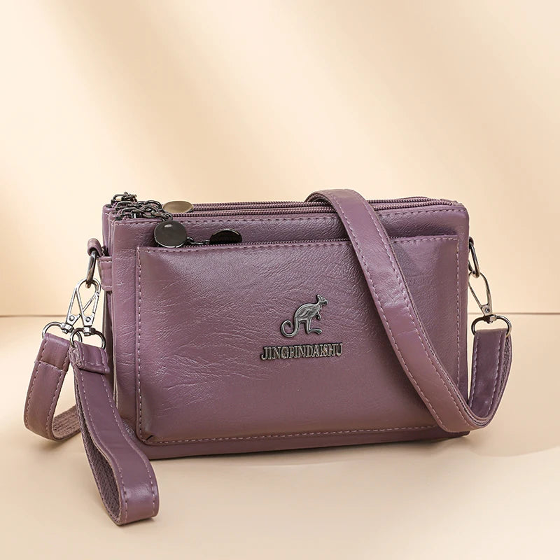 Women Bag Causal Shoulder Messenger Bag Multi Layer Female Crossbody New Trend Fashion Multi Pocket Packs Bolso Mujer Purse