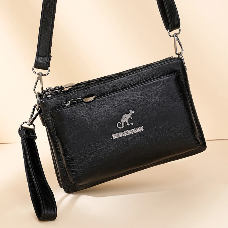 Women Bag Causal Shoulder Messenger Bag Multi Layer Female Crossbody New Trend Fashion Multi Pocket Packs Bolso Mujer Purse