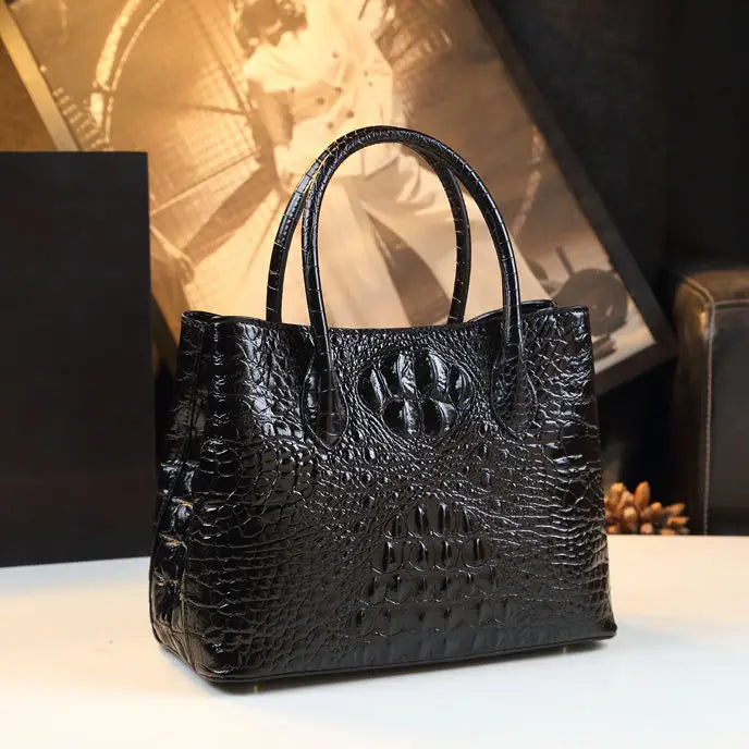 New Leather Alligator Pattern Handbag Leather Fashion Handbag Crossbody Bags for Women Hot Selling Bolsos Mujer